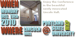 EEnjoy the DMC at Portland State in the beautiful newly renewed Lincoln Hall